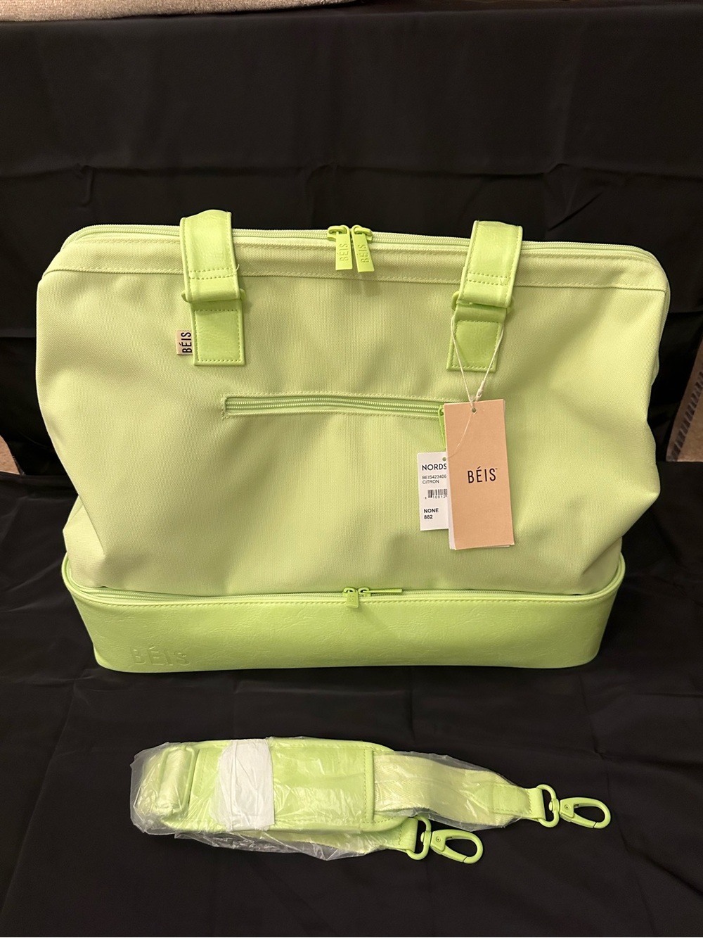 NWT BÉIS The Weekender in Citron